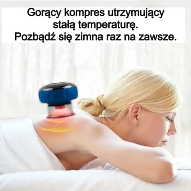 Elektryczne bańki próżniowe do masażu ciała, antycellulitowe bańki do masażu ciała, elektryczne bańki Guasha, hidżama, ssawkowe.